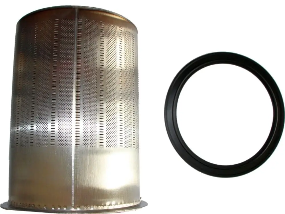 Gasbrenner mit metallischem Gehäuse und Kunststoffdichtungsring. Produktelement für Heiztechnik, hergestellt von Wolf.